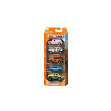 Mattel Matchbox 5 db-os kisautó készlet - MBX Retro (C1817-JBX36) autópálya és játékautó