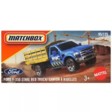 Mattel Matchbox: Kisautó papírdobozban - Ford F-350 Stake Bed Truck autópálya és játékautó