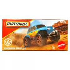 Mattel Matchbox: Kisautó papírdobozban - Volkswagen Beetle 4X4 autópálya és játékautó