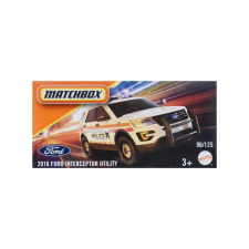 Mattel Matchbox: Papírdobozos 2016 Ford Interceptor Utility kisautó 1/64 - Mattel autópálya és játékautó