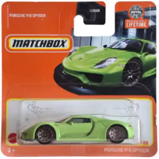 Mattel Matchbox Porsche 918 Spyder kisautó autópálya és játékautó