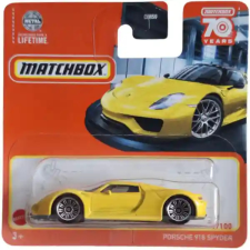 Mattel Matchbox Porsche 918 Spyder kisautó autópálya és játékautó