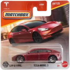 Mattel Matchbox Tesla Model 3 kisautó autópálya és játékautó