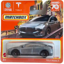 Mattel Matchbox Tesla Model X kisautó autópálya és játékautó