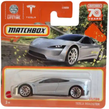 Mattel Matchbox Tesla Roadster kisautó autópálya és játékautó