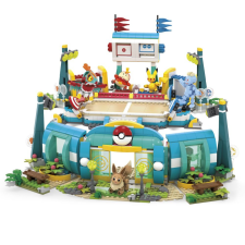 Mattel MEGA Construx Pokemon kompatibilis építőjáték Pokemon kiképző stadion barkácsolás, építés