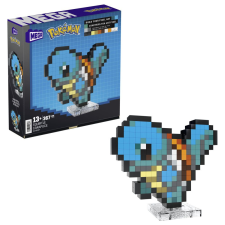 Mattel MEGA Pokemon kompatibilis építőjáték Pixel Art Squirtle barkácsolás, építés