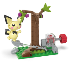 Mattel MEGA Pokémon Pichus Erdei gyűjtögetés 84 darabos készlet (HPB59) kreatív és készségfejlesztő