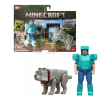 Mattel Minecraft: Egy Minecraft film, Steve és a farkas játékszett