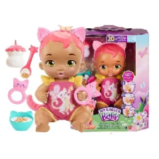 Mattel : My Garden Baby Édi-Bébi interaktív baba Rózsaszín cica  - Baba baba