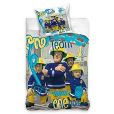 Mattel Sam a tűzoltó Team Goal ágyneműhuzat 140×200cm, 70×90 cm Nr4 lakástextília
