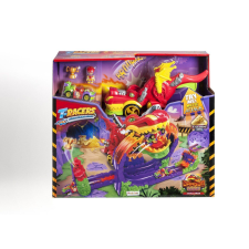 Mattel T-Racers Dragon Race autópálya és játékautó