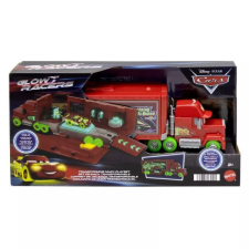 Mattel Verdák: Átalakuló Mack játékszett - sötétben világító autópálya és játékautó