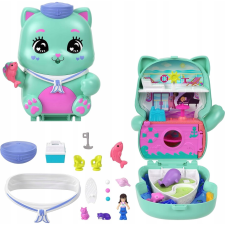 Mattel Zestaw Polly Pocket Vitorlás Cica (JCR37) játékfigura