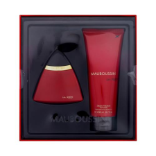 Mauboussin Mauboussin in Red ajándékcsomagok eau de parfum 100 ml + tusfürdő 200 ml nőknek kozmetikai ajándékcsomag