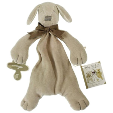 Maud N Lil kutyus, cumitartóval barna és szürke bébiplüss