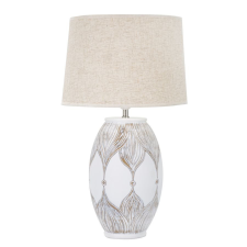 Mauro Ferretti asztal lamp polyresin oval atene ø 38x67cm világítás