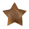 Mauro Ferretti Bintang sculpture teak ø 19x5cm