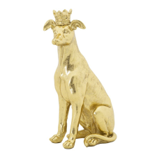 Mauro Ferretti Dog gold 20x12,5x33cm dekorációs kellék