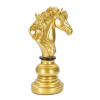 Mauro Ferretti Gold and black horse 14x11x27cm