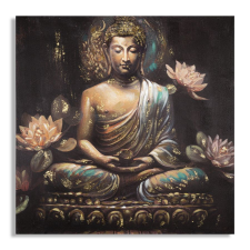 Mauro Ferretti Handmade wall painting buddha -a- 100x3x100cm fényképkeret