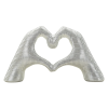 Mauro Ferretti Hands lover silver 25x7,5x13,5cm