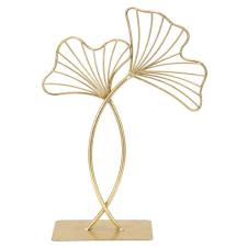 Mauro Ferretti Sculptur leaf glam 25x8,5x35cm dekorációs kellék