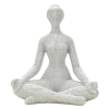 Mauro Ferretti Yoga woman silver 20,5x15,5x23cm