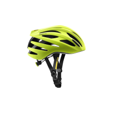 MAVIC Aksium Elite bukósisak M (54-59), neonsárga kerékpáros sisak