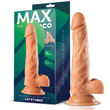  Max &amp; Co Zane realisztikus, tapadótalpas dildó (19,3 cm) műpénisz, dildó
