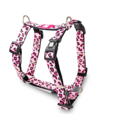 Max &amp; Molly hám H XS leopard pink 32-40cm / 10mm nyakörv, póráz, hám kutyáknak