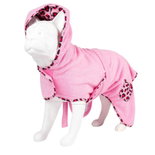 Max & Molly Max&Molly Matrix fürdőköntös - pink leopárd lakástextília