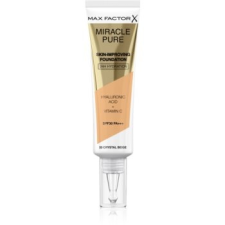 Max Factor Miracle Pure Skin hosszan tartó make-up SPF 30 árnyalat 33 Crystal Beige 30 ml smink alapozó