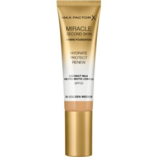 Max Factor Miracle Second Skin hidratáló krémes make-up SPF 20 árnyalat 06 Golden Medium 30 ml arcpirosító, bronzosító