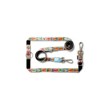 Max & Molly multi-póráz - Comic - XS nyakörv, póráz, hám kutyáknak