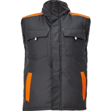  MAX VIVO mellény fekete/narancssárga S munkaruha