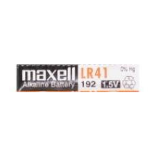  Maxell 1,5 V Gombelem 1db  LR41 1 db (Maxell LR41) gombelem