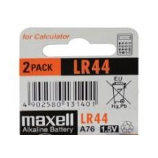  Maxell 1,5 V Gombelem 1db  (Maxell LR44) gombelem