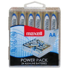 Maxell Alkáli AA ceruza elem Power Pack (24db / csomag) /LR06/ visszazárható átlátszó műanyag doboz ceruzaelem