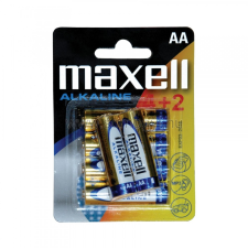 Maxell Alkáli ceruza elem AA - 6db ceruzaelem