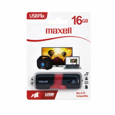 Maxell FLIX PENDRIVE 16GB USB 2.0 Fekete-Piros pendrive