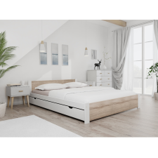 Maxi Drew IKAROS ágy 120 x 200 cm, fehér Ágyrács: Ágyrács nélkül, Matrac: Coco Maxi 23 cm matrac ágy és ágykellék