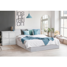 Maxi Drew SOFIA ágy 90 x 200 cm, fehér Ágyrács: Léces ágyrács, Matrac: Coco Maxi 19 cm matrac ágy és ágykellék