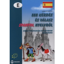 Maxim Könyvkiadó 888 kérdés és válasz spanyol nyelvből nyelvkönyv, szótár