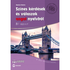 Maxim Könyvkiadó Színes kérdések és válaszok angol nyelvből - B1 szint idegen nyelvű könyv