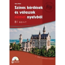 Maxim Könyvkiadó Színes kérdések és válaszok német nyelvből - B1 szint (CD-melléklettel) irodalom