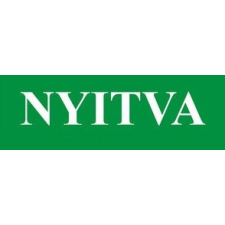 Maxima Nyitva feliratú, öntapadós matrica információs címke