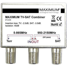 Maximum Maximális műholdas TV közösítő magas ISO hosszabbító, elosztó