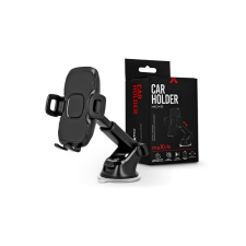 Maxlife TF-0072 univerzális műszerfalra/szélvédőre helyezhető fekete autós telefon tartó mobiltelefon kellék