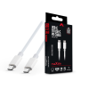 Maxlife Type-C - Type-C adat- és töltőkábel 2 m-es vezetékkel - Maxlife MXUC-05 USB-C to USB-C PD Cable - 100W - fehér